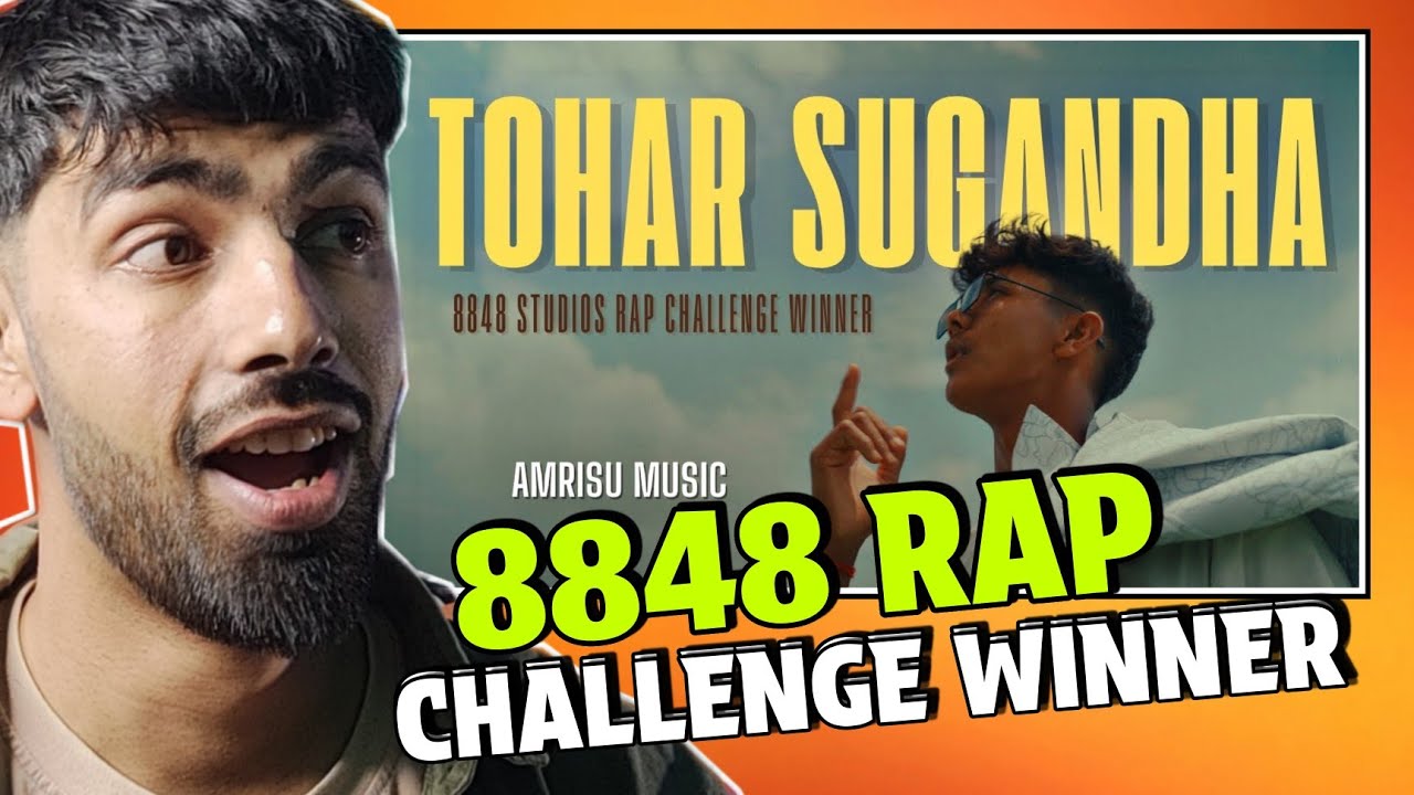 THIS IS SO BEAUTIFUL ❤️ Amrisu Music - 'Tohar Sugandha' | 8848 RAP CHALLENGE WINNER #reaction