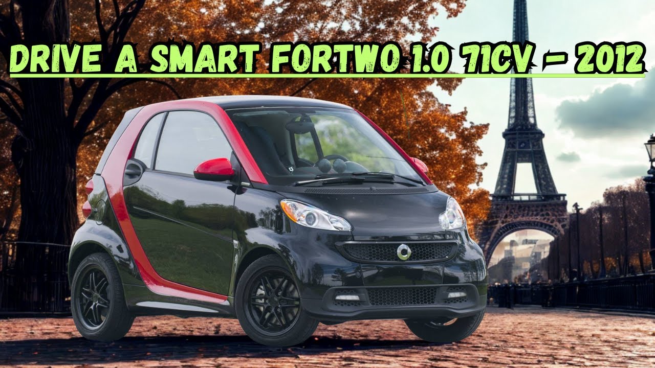 SMART FORTWO 1.0 70 SHARPRED 2012 - POV TEST DRIVE