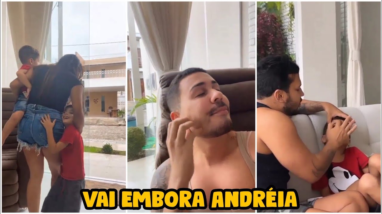 Carlinhos Maia se extressa e pede que Andreia vá embora