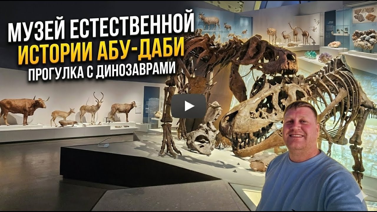 Динозавры в Абу-Даби! National History Museum — лучшие экспонаты и находки!