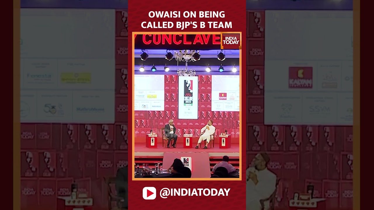 Watch What AIMIM Chief Asaduddin Owaisi Said On Being Called As BJP's B Team