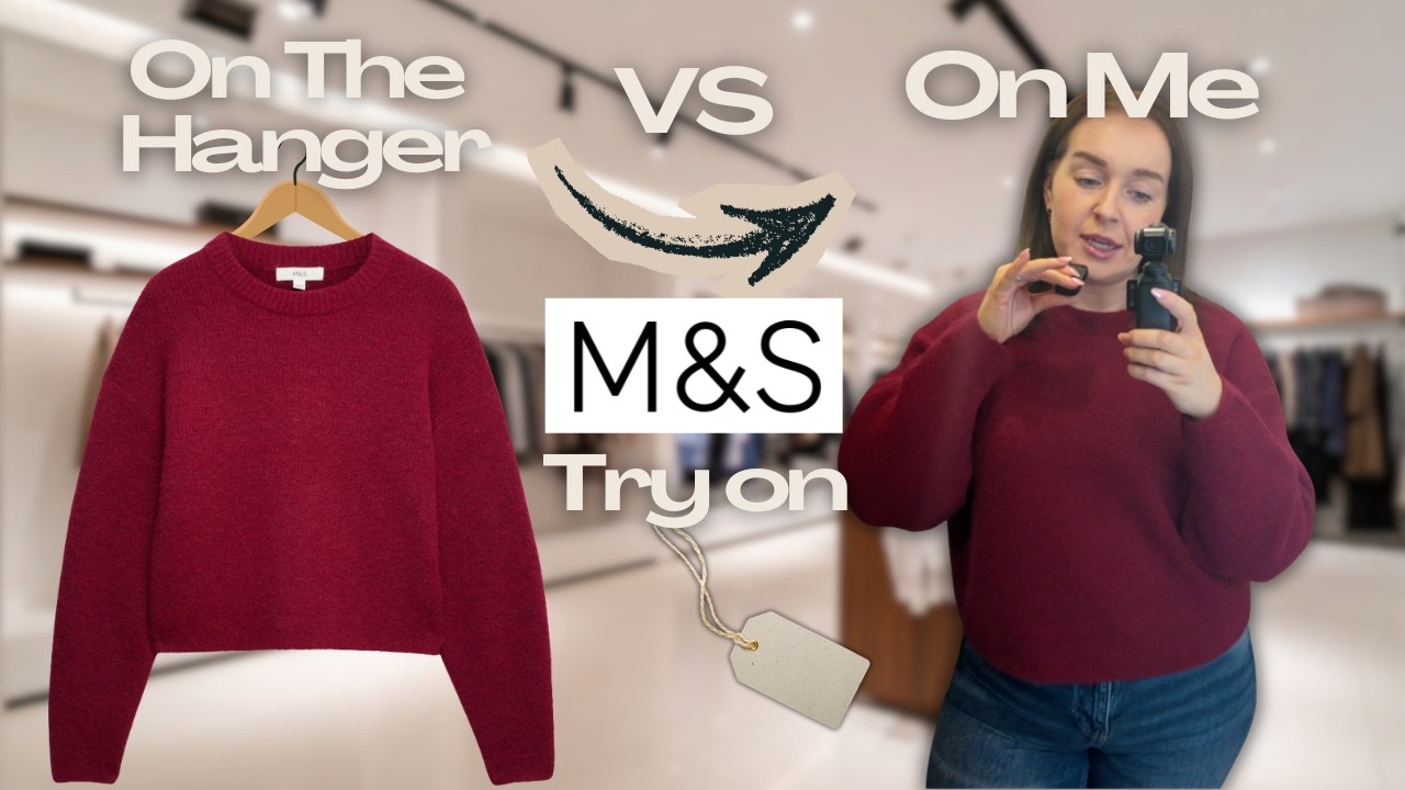 On The Hanger VS On Me! // M&S Try On