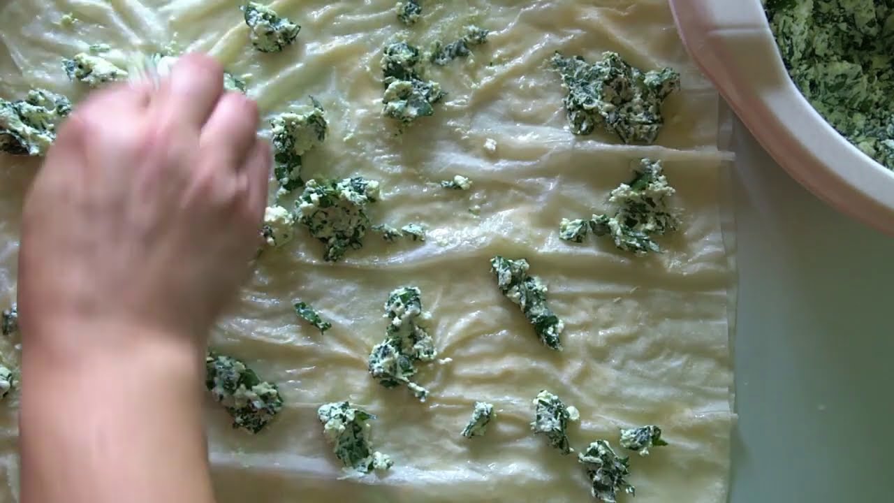 Pitice sa sirom i spanaćem/Spolja hrskave,unutra mekane