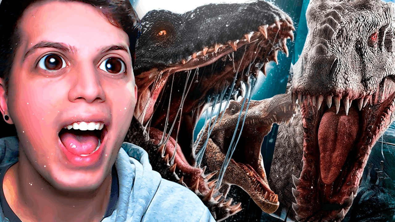 OS NOVOS RAPS DO ESPINOSSAURO, INDORAPTOR E INDOMINUS REX!! | Fera React