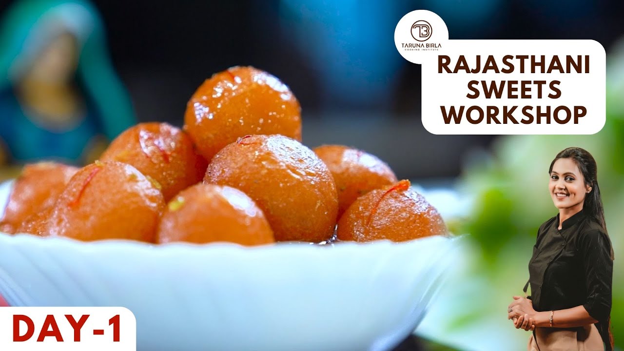 Gulab jamun | Tip for perfect and soft gulab jamun | Rajasthani Sweet Day 1 | Chef Taruna Birla