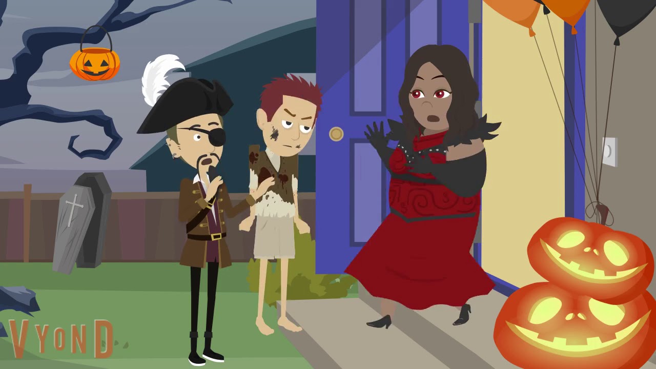 Kenward Gets Grounded on Halloween