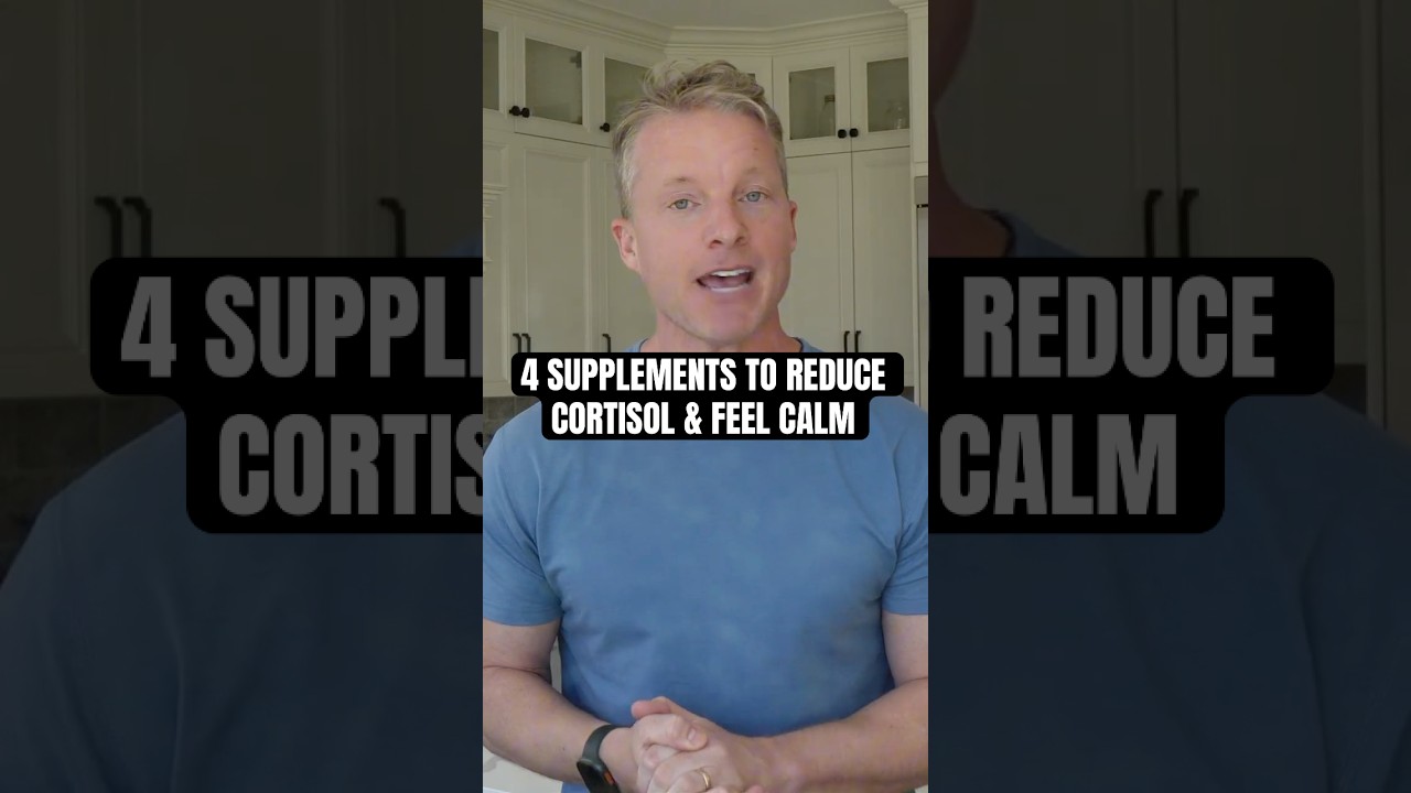 4 Best Supplements To Reduce Cortisol and Feel Calm (No More Burnout)