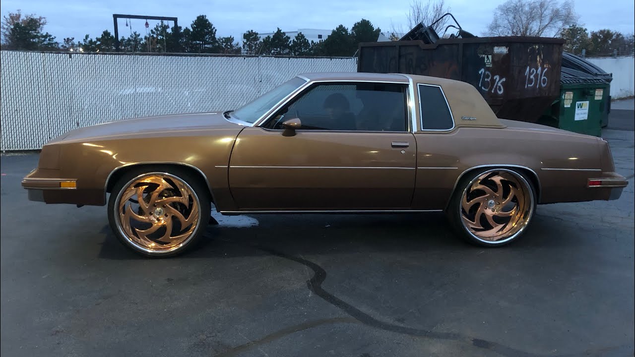 Amani Forged 24’s 1986 Oldsmobile Cutlass Supreme / Bet It Up Kustoms #541 Done