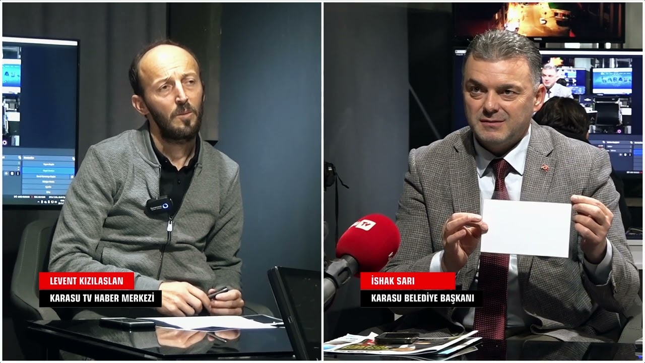 @KarasuTV  Karasu Belediye Başkanı İshak Sarı R&ouml;portaj