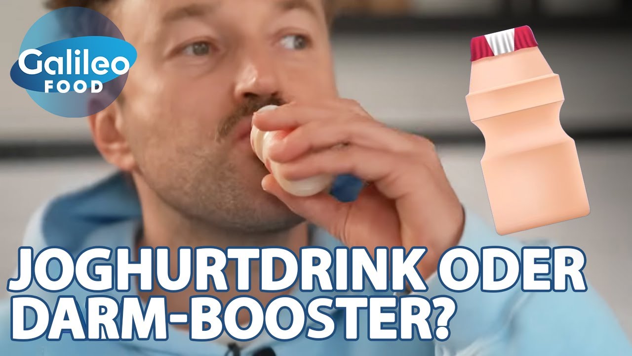 Darm-Booster PROBIOTIKA: Lohnt sich das oder REICHT ein Joghurt? | Galileo Food