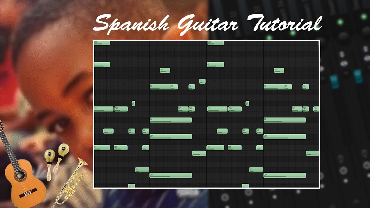 How To Make Spanish Guitar Samples | Cubeatz , Mustard | FL Studio 20 Tutorial