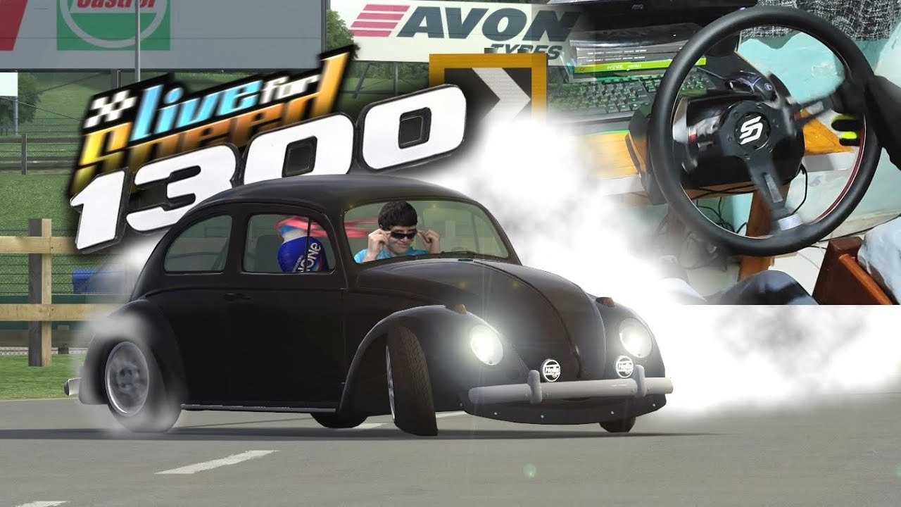 FUSCÃO PRETO 1300 TURBO CAUSANDO NO LFS!! | (G27 MOD)