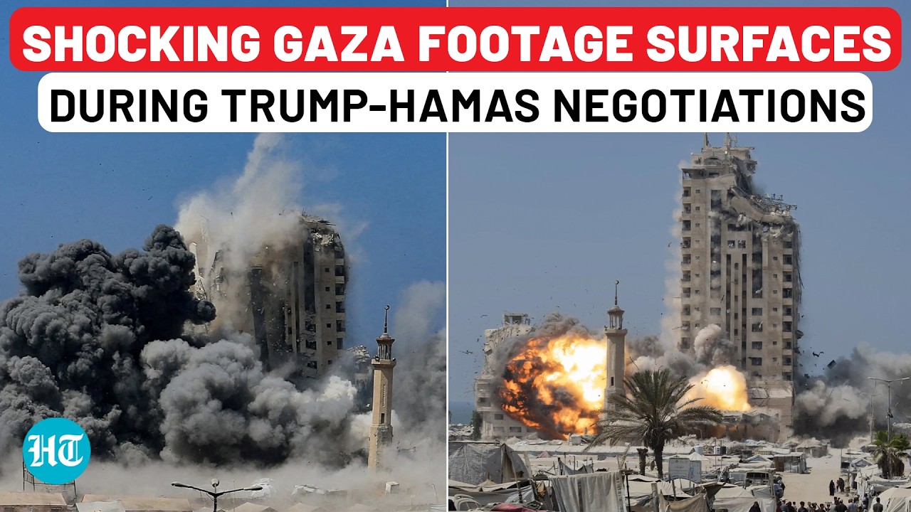 Scary Gaza Video To Shock Trump As IDF Scrambles to Show Strength Amid US-Hamas' 'Deep' Negotiations