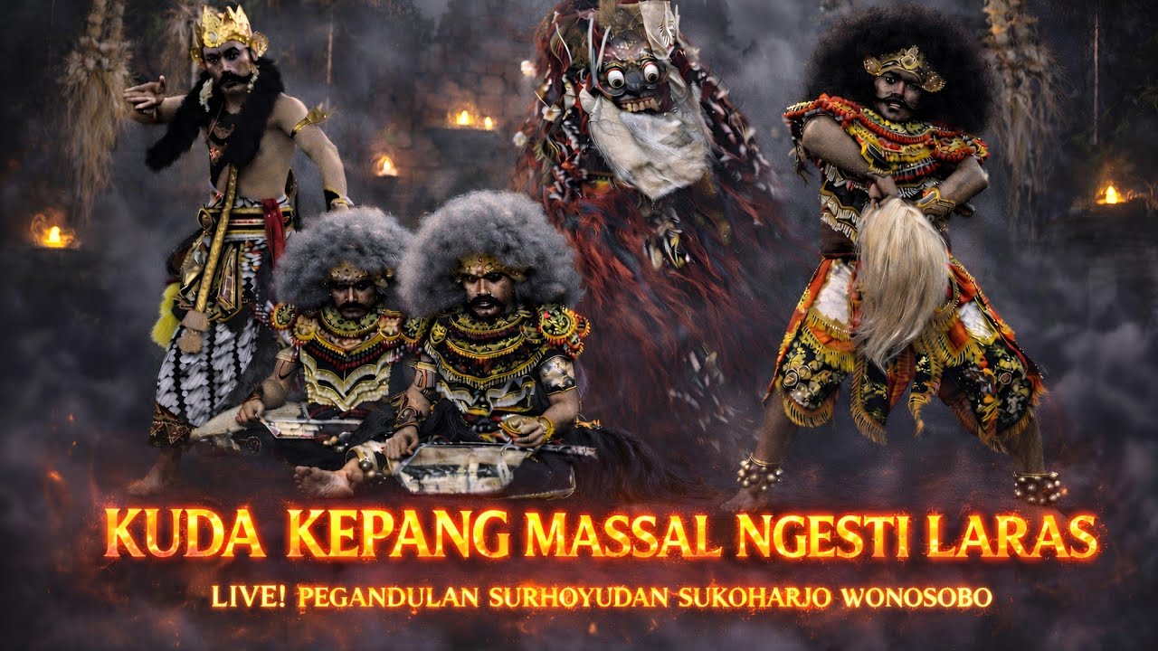KUDA KEPANG MASSAL || SANGGAR NGESTI LARAS - LIVE, PEGANDULAN SURHOYUDAN SUKOHARJO WONOSOBO
