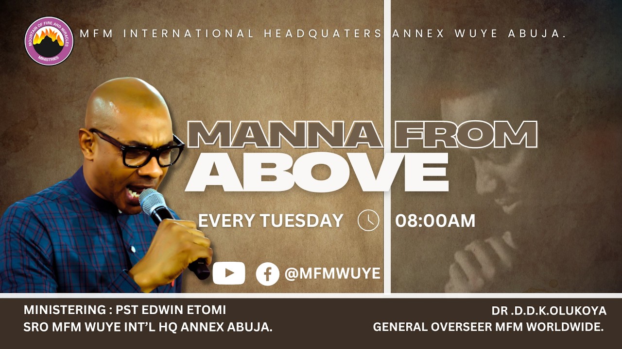 MANNA FROM ABOVE 17-03-2026 PASTOR EDWIN ETOMI