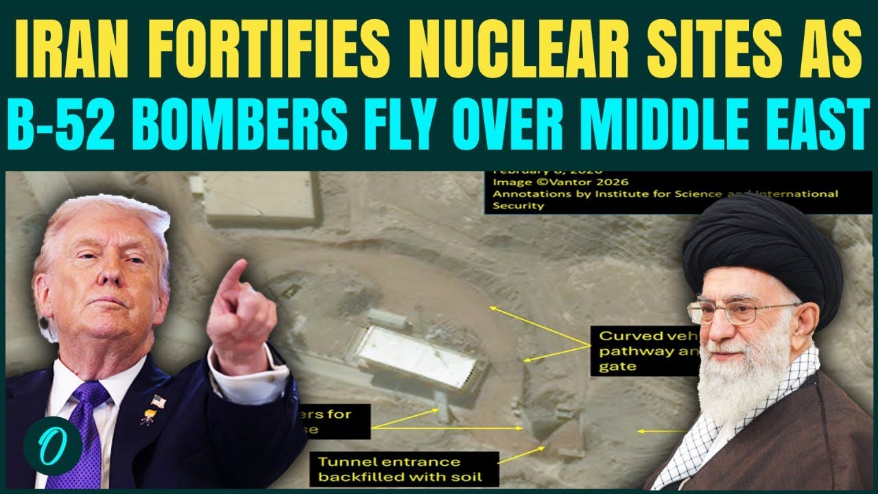 US Iran Nuclear War: Iran RUSHES To Hide NUKES? Khamenei READY as US DEADLY B-52 Bombers Reach Iran