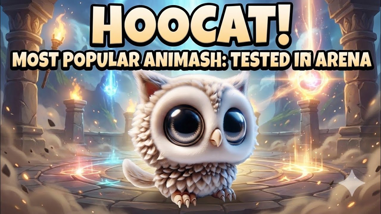 THE FLUFFY FAN FAVORITE: HOOCAT! | Animash Gameplay - The King