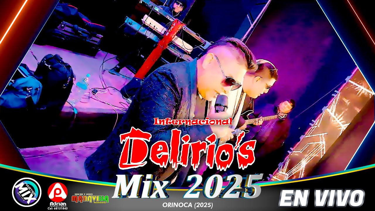 Delirios en Vivo Mix 2025 (Orinoca) / Master Mix Bolivia