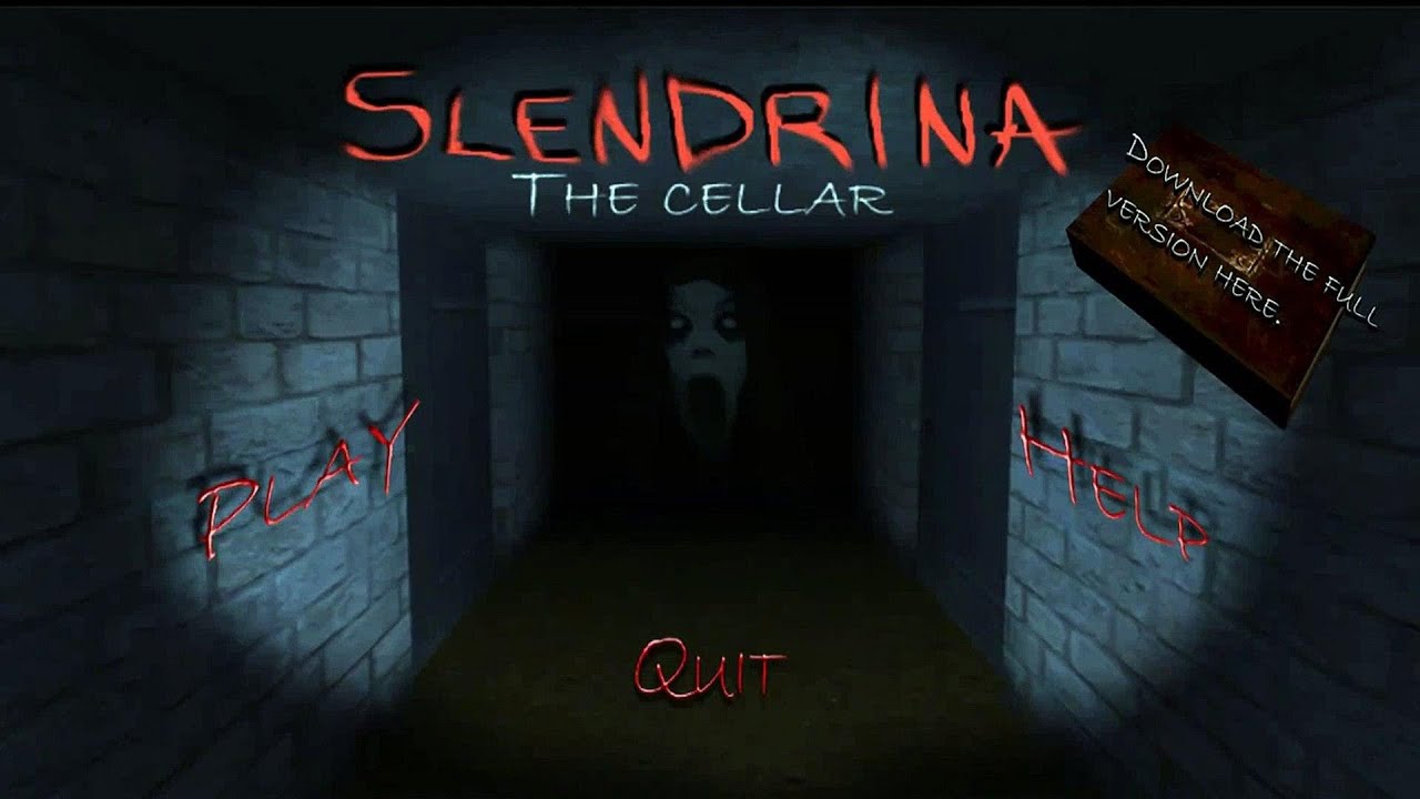 Game horor slendrina jumpscare