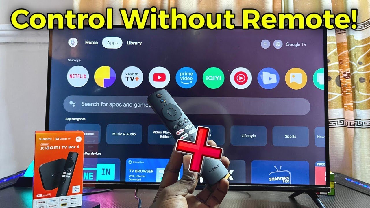 How to Control Your Xiaomi TV Box Without Remote