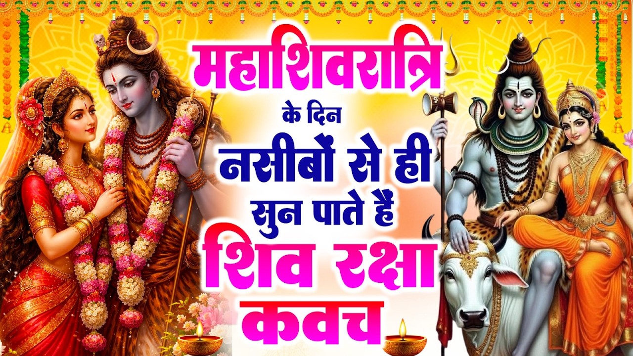 महाशिवरात्रि - नसीबों से ही सुन सकते है_शिव रक्षा कवच | Hindi Lyrics | Powerfull Shakti Kavach 2026