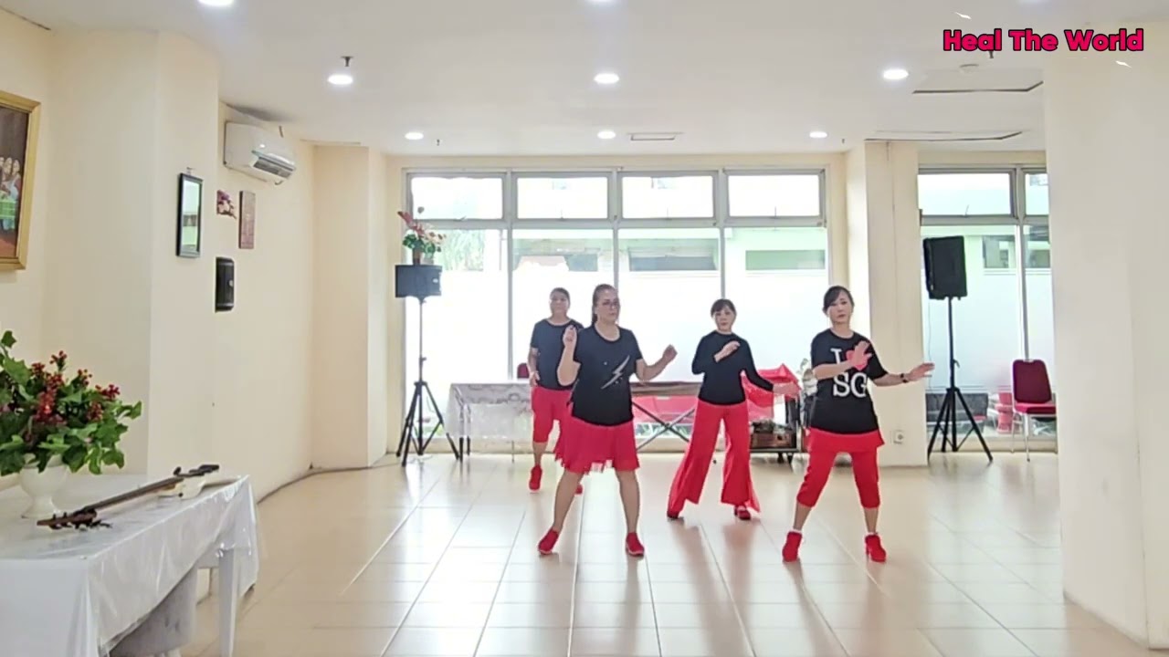 Heal the World - Line Dance //Choreo:Kim EunJungCona(KOR), Ria Lolong ,Ribka Tobing (INA) - Jan 2026