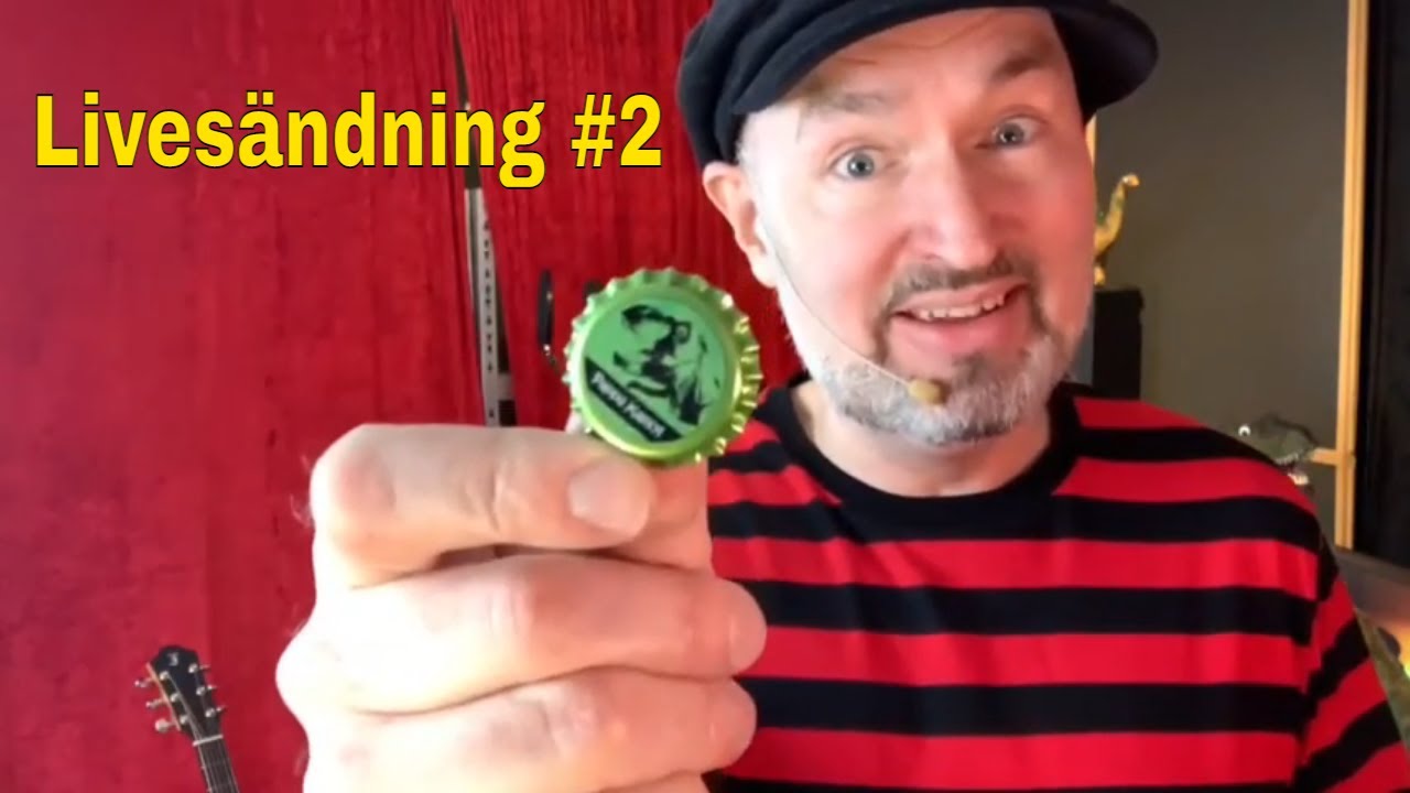 Livesändning #2 - Pappa Kapsyl (Dinosauriernas alfabet, Vulkanutbrott, Stegosaurus mm.)