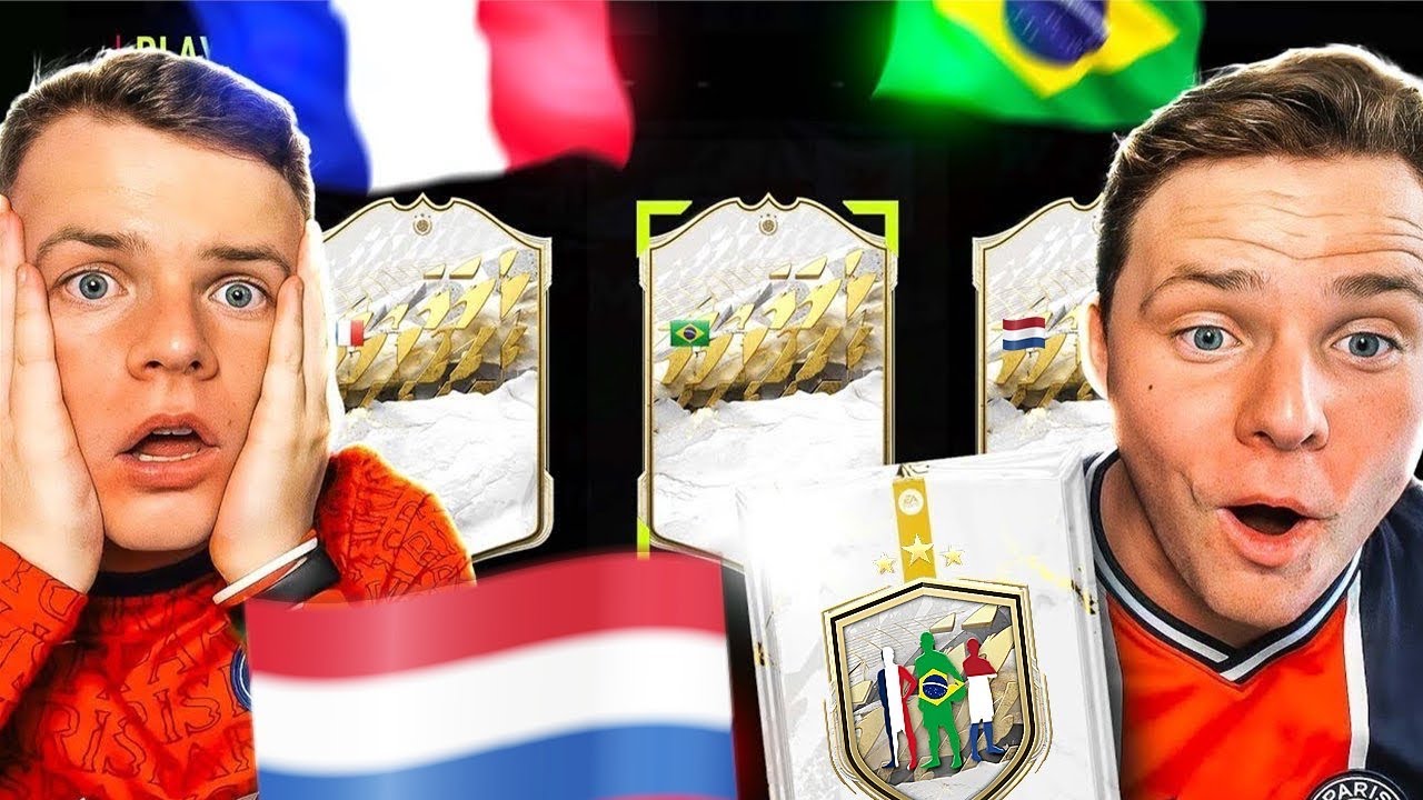 WHAT ENCORE ?! - NOS CHOIX ICONE MOMENTS 93+ PAYS & 85x10 Pack Opening ! FIFA 22 avec 0€ #234