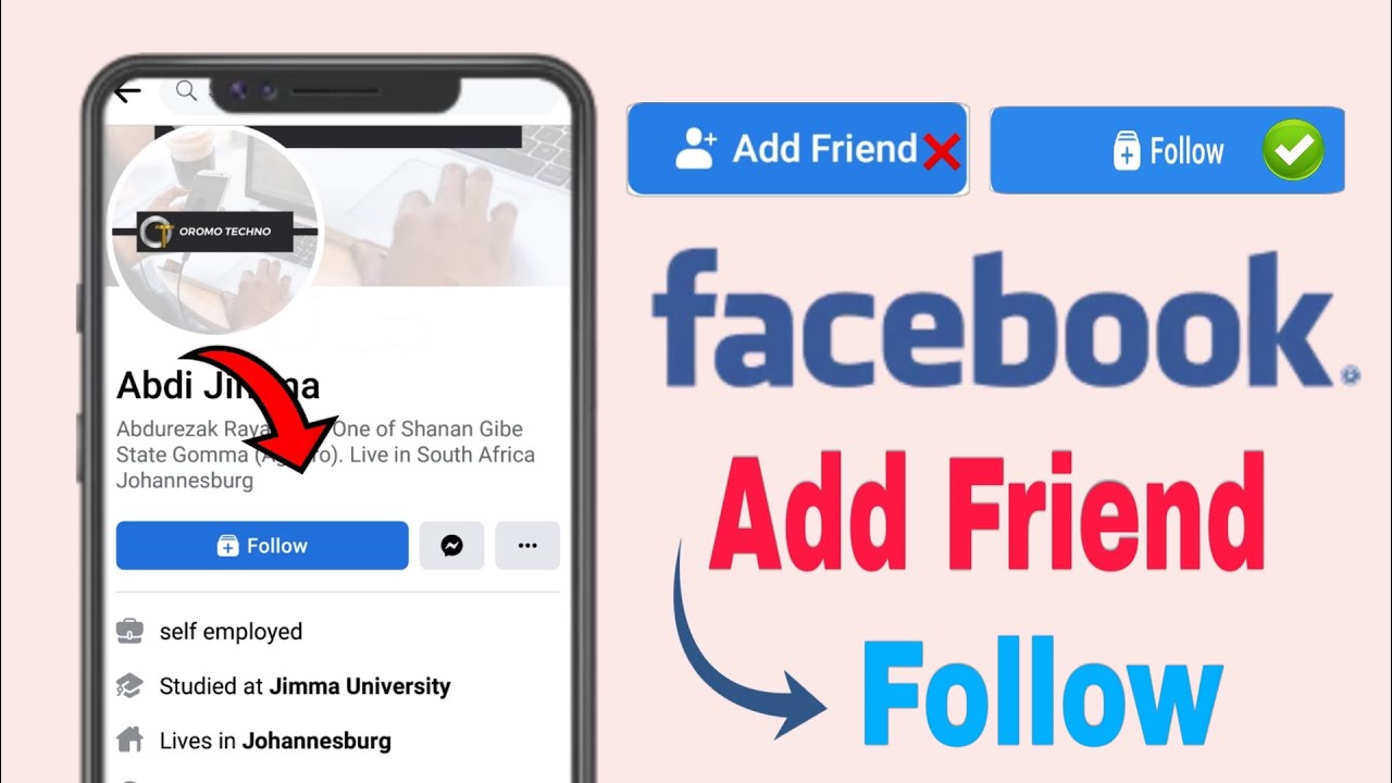 Akkata Facebook Add Friend irra kaasani Follow godhan |How to add follow button on facebook