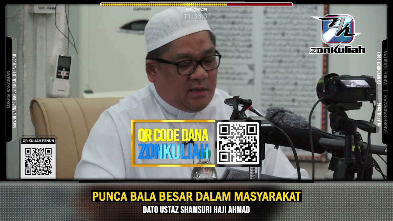 TAZKIRAH : Punca Bala Besar Dalam Masyarakat - Ustaz Shamsuri Ahmad
