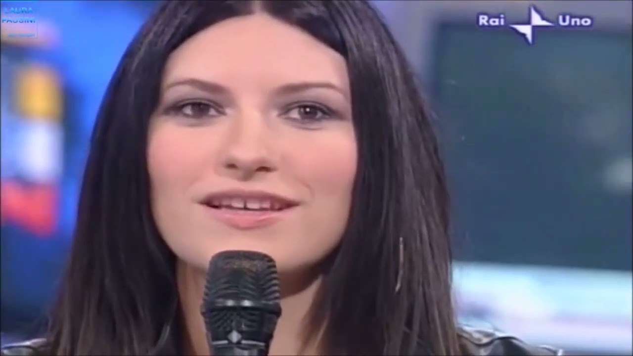 Pippo Baudo ospita Laura Pausini a Domenica In 2007