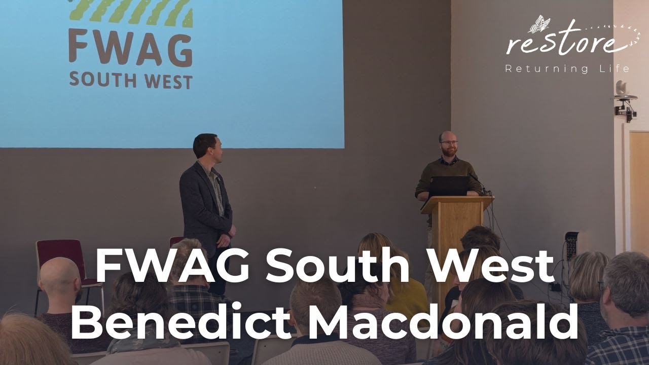 Benedict Macdonald at FWAG South West regional conference