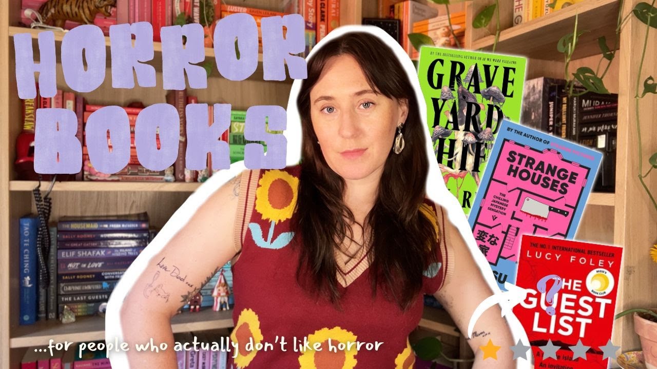 horror book recommendations for people who don’t like horror - when you want spooky, not scary