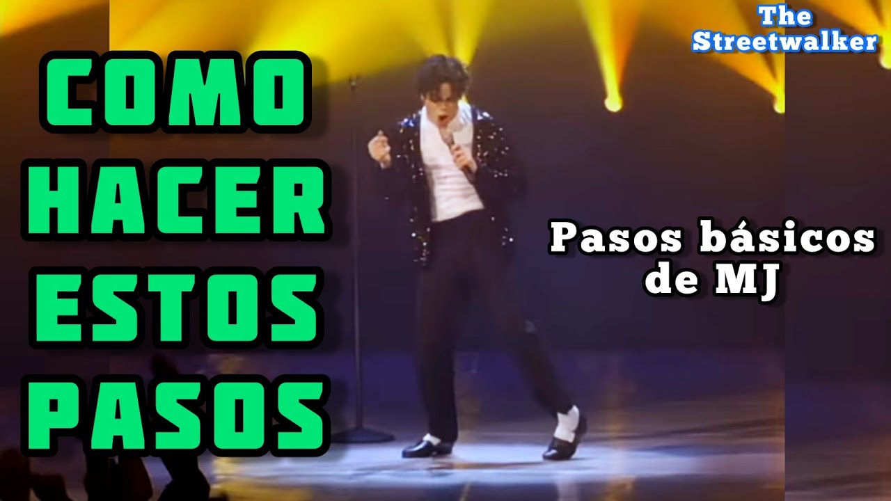 Aprende a hacer los pasos básicos de Michael Jackson | MrManey13