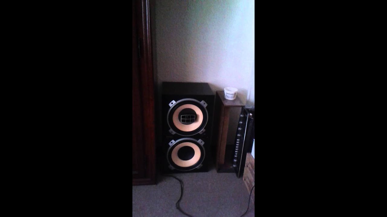 Vintage Kenwood speakers ls -770 mkII