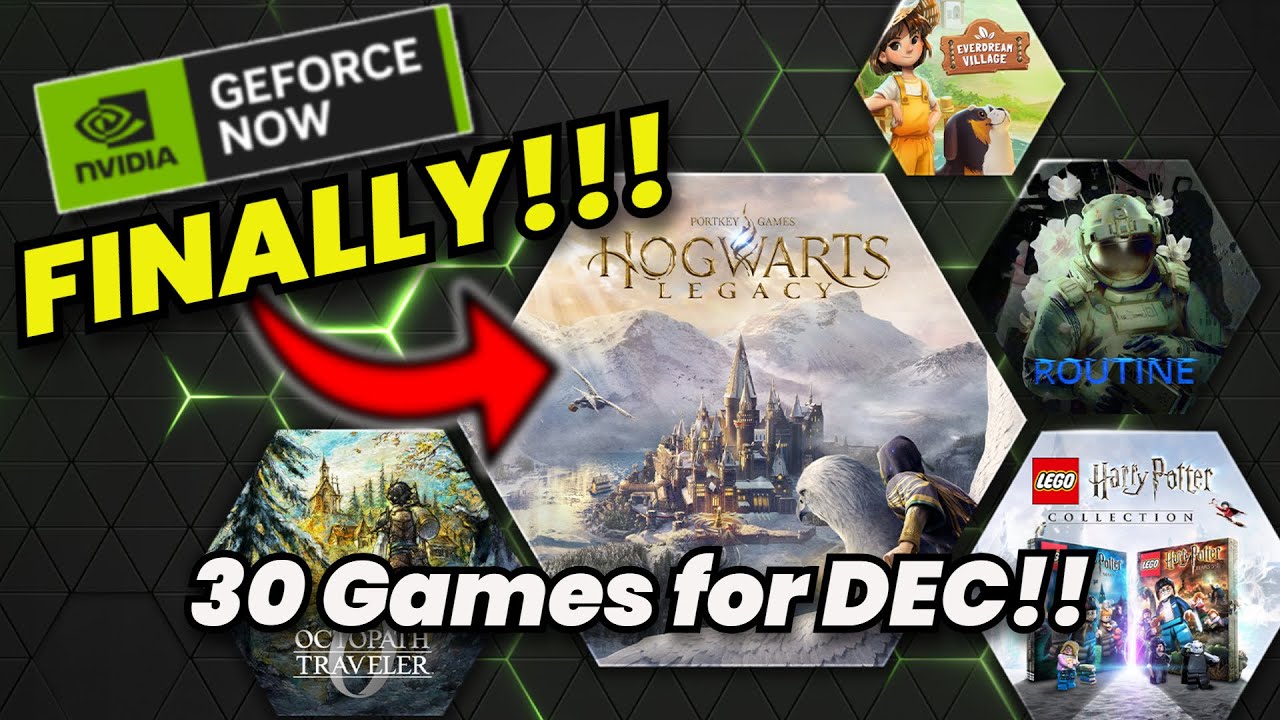 FINALLY. Battle.net Sync & Hogwarts Legacy on GeForce NOW!