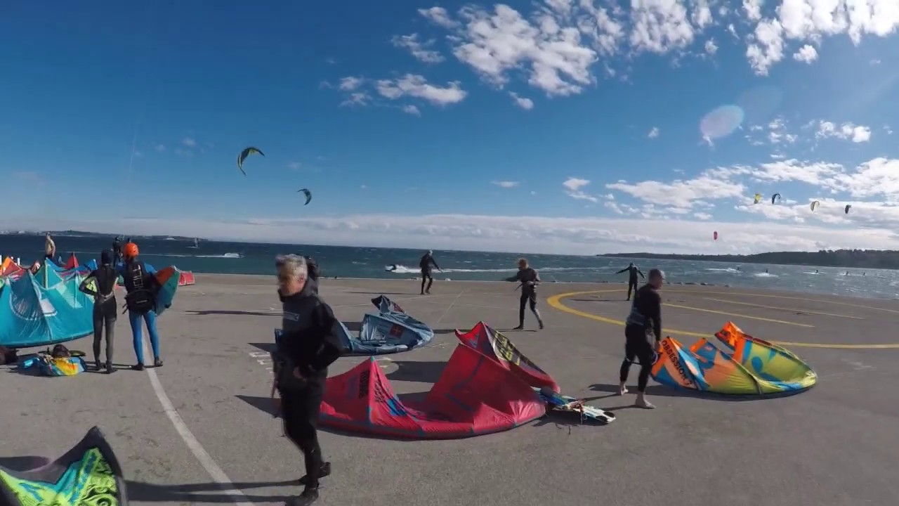 présentation spot de Cannes kitesurf