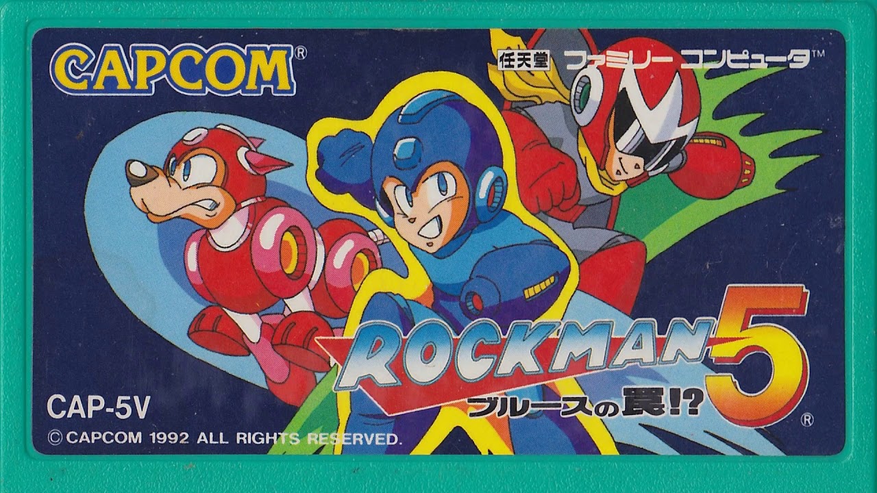 【BGM】ロックマン５ ブルースの罠！？（FC）　－完全版ＢＧＭ集＆効果音集－