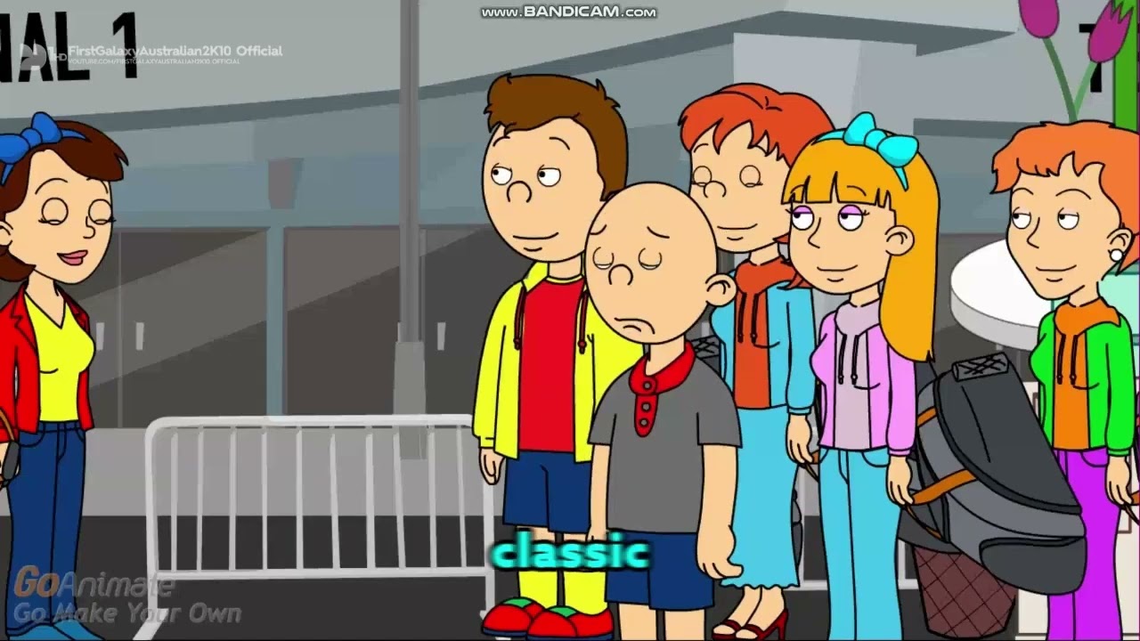 Classic Caillou Misbehaves Indonesia/Grounded (Part 1/7) (S2 EP9)