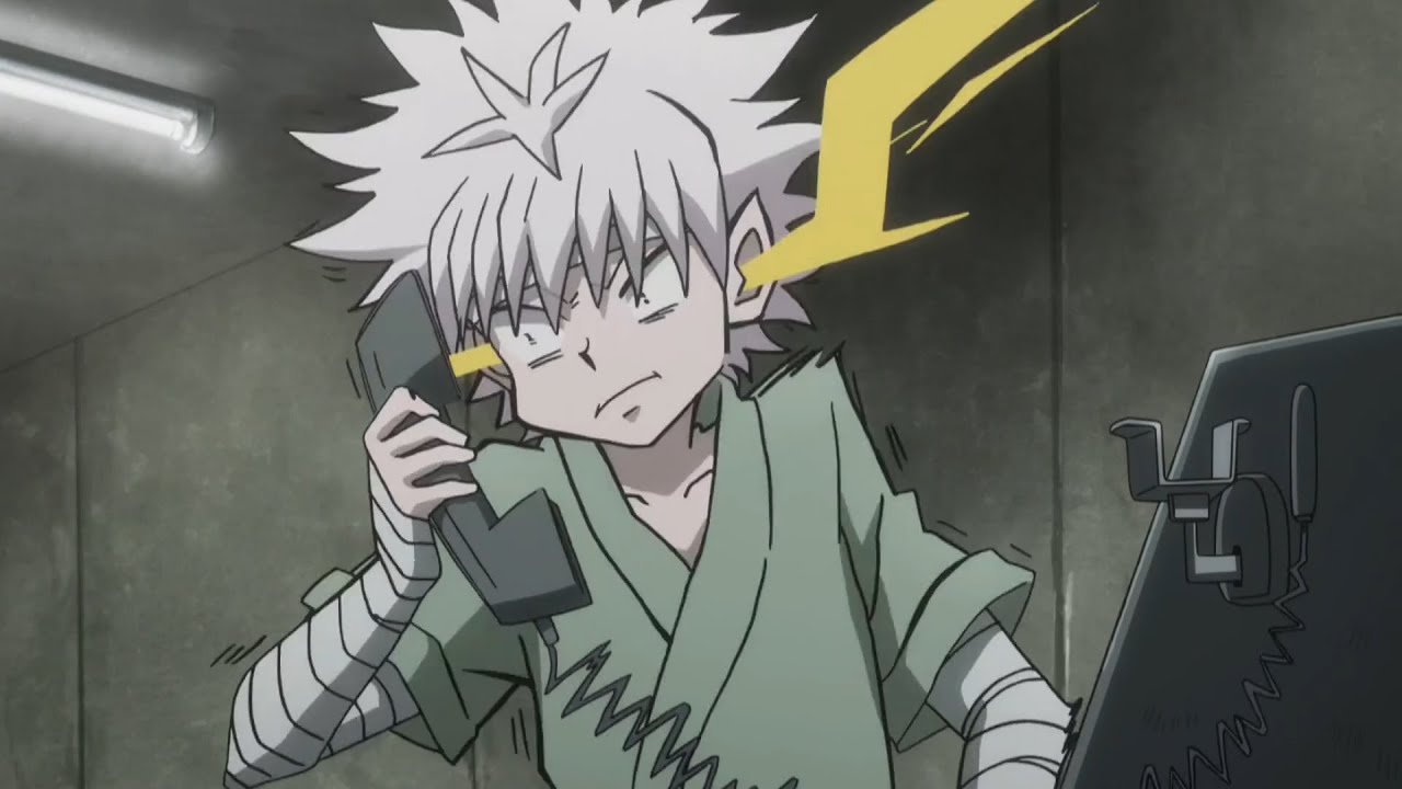 KILLUA CALLS GON Funny Moments