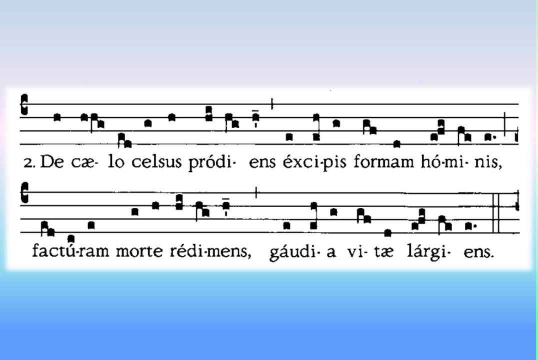 A Patre Unigenite - Gregorian Hymn in the Baptism of the Lord - Organ accompaniment by Sergio