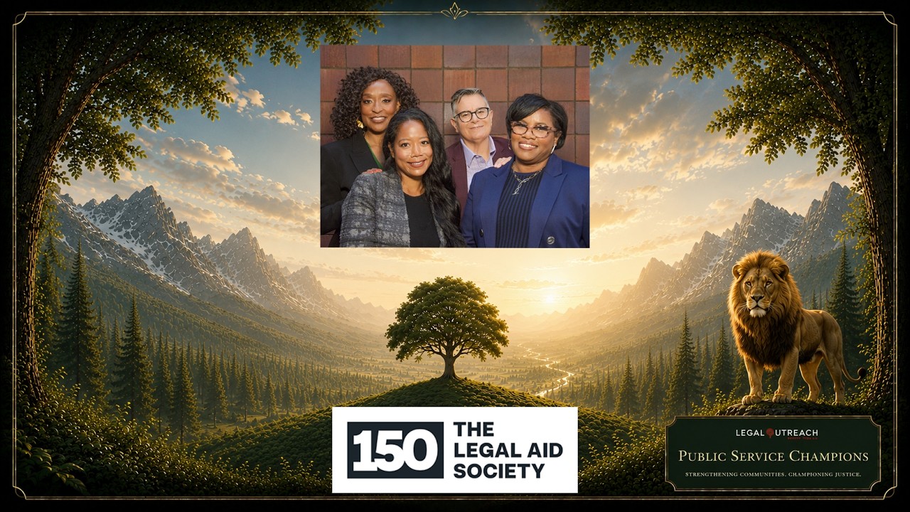 Public Service Champion Tribute Video - Legal Aid Society Tribute