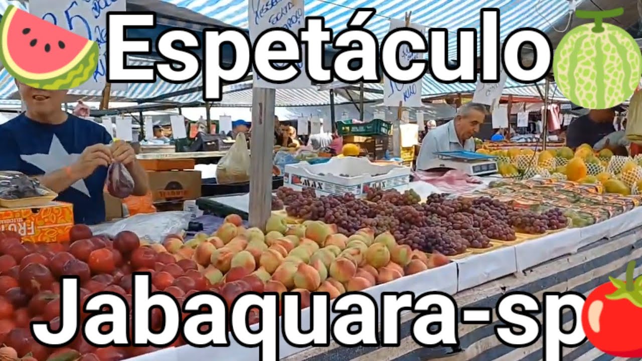 TV FEIRA LIVRE BELÍSSIMA FEIRA LIVRE NO ESTACIONAMENTO DO TERMINAL JABAQUARA @melhordoquebom