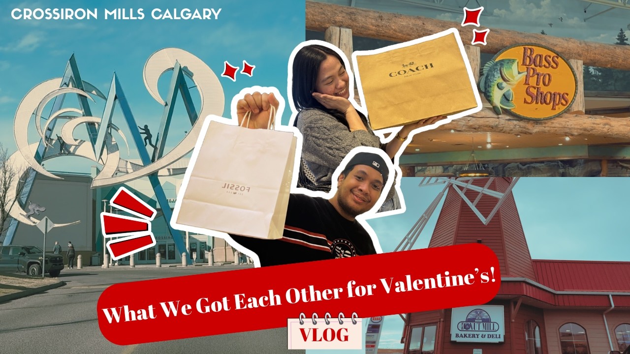 Valentine’s Gift Shopping in Calgary | CrossIron Mills | Bass Pro Shops | Wasis and Aly