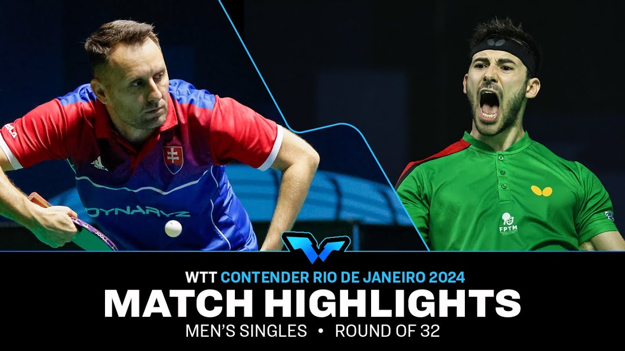 Joao Geraldo vs Lubomir Pistej | MS R32 | WTT Contender Rio de Janeiro 2024