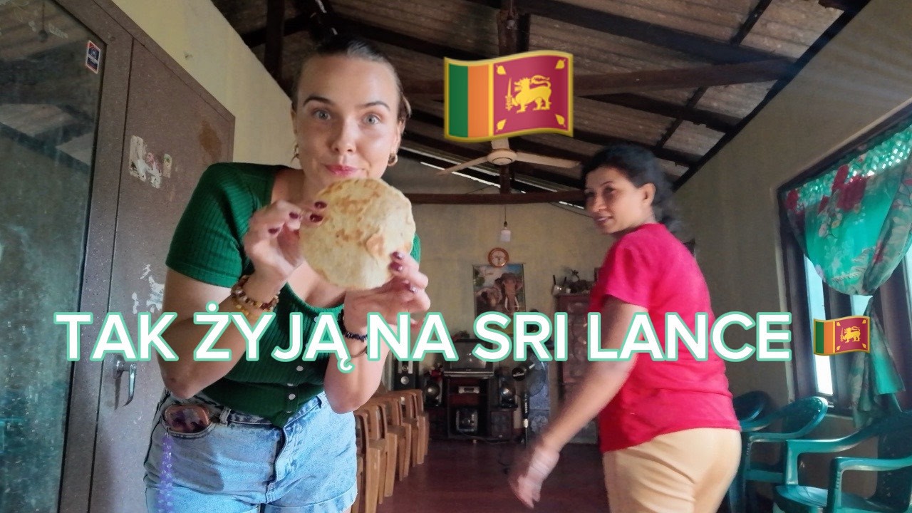 A REAL SRI LANKAN HOME - NO LUXURIES! ‼️ Gihan's mom invited me for ROTI!