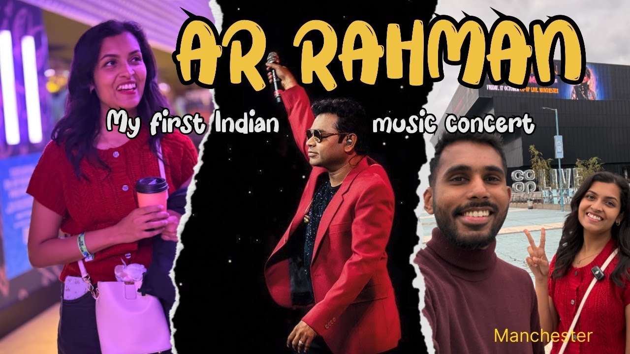A.R. Rahman Live Concert | Chaiyya Chaiyya മുതൽ Dil Se വരെ!|Divyas Vlogs Episode 6#arrahman