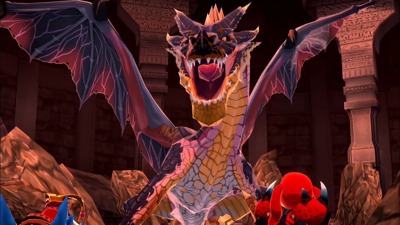 Monster Hunter Stories (iOS): Labyrinth of Ordeals - Fatalis (True Final Boss)