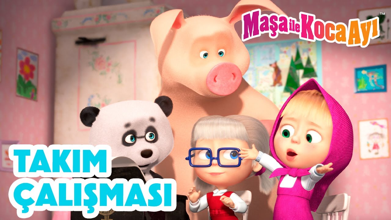 Maşa İle Koca Ayı | 📺 Takım çalışması 👏 | Masha and the Bear Turkey