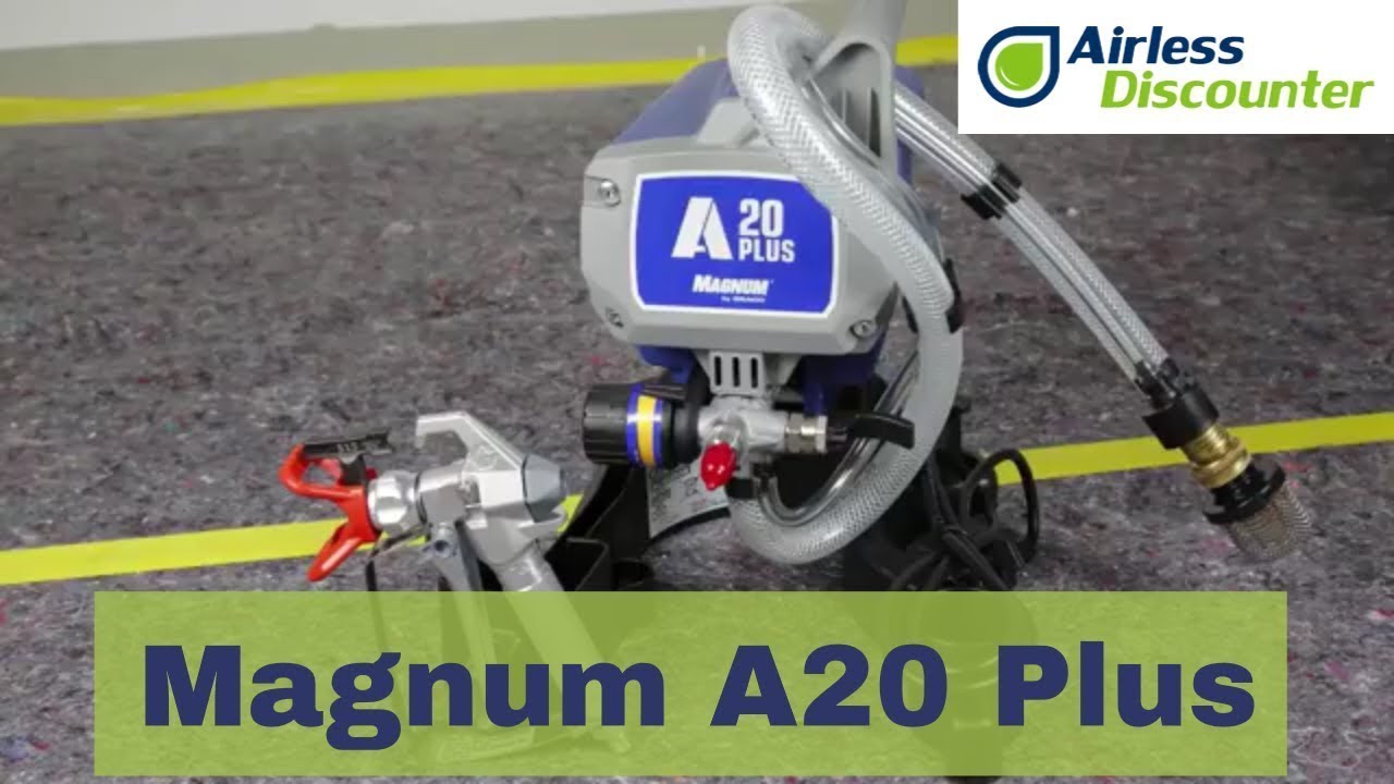 Voici la pompe Graco Magnum A20 Plus